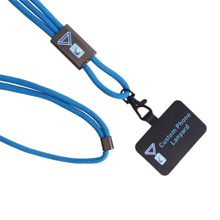 Picture of Adjustable Phone Lanyard with Metal Buckle