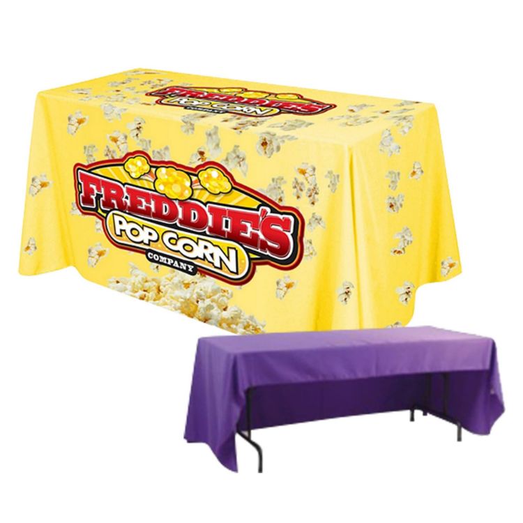 Picture of 3-Sided Throw Table Cloth * 4ft