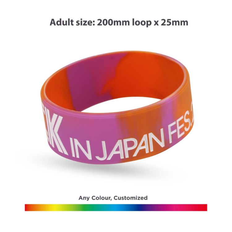 Picture of Marble Coloured Wristband
