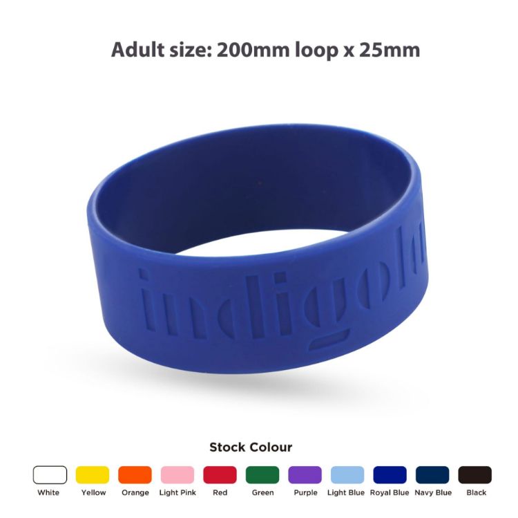 Picture of Debossed Wristband