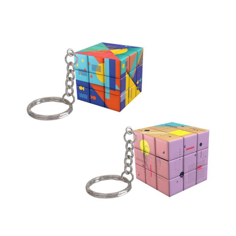 Picture of Puzzle Cubes 3x3 Keyrings