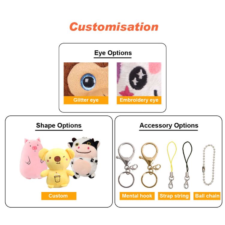 Picture of Custom Animal Keyrings