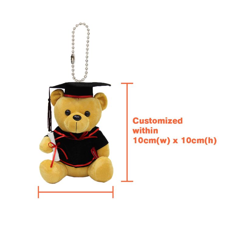 Picture of Custom Graduation Bear Keyrings