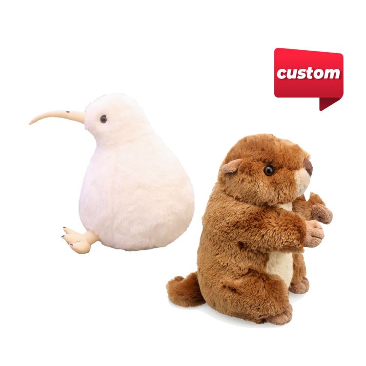 Custom Long Fur Plush Animal Toys