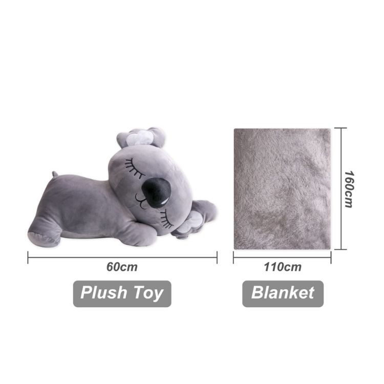 Picture of Animal Plush Toy with Blanket