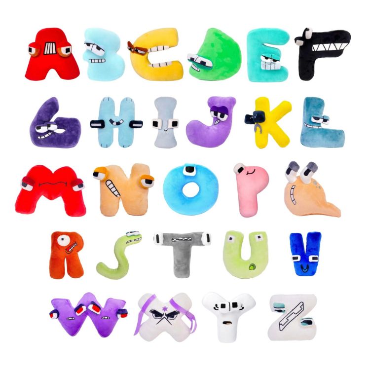 Picture of Alphabet Letter Plush Toys