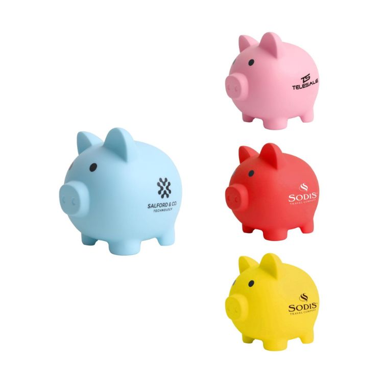 Picture of PVC Piggy Coin Bank