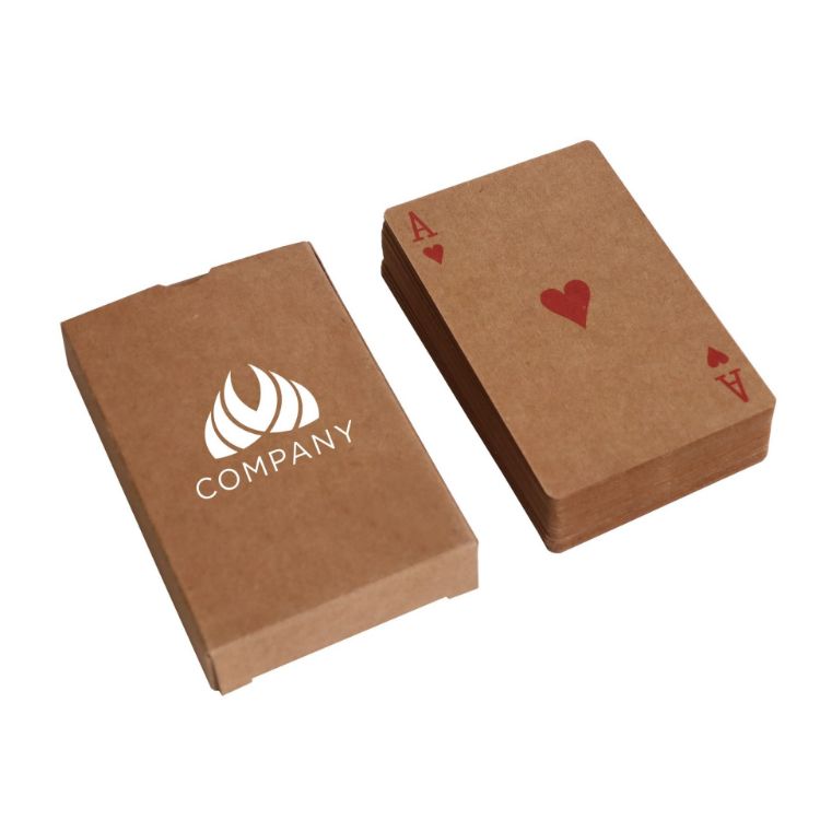 Picture of Kraft Paper Playing Cards