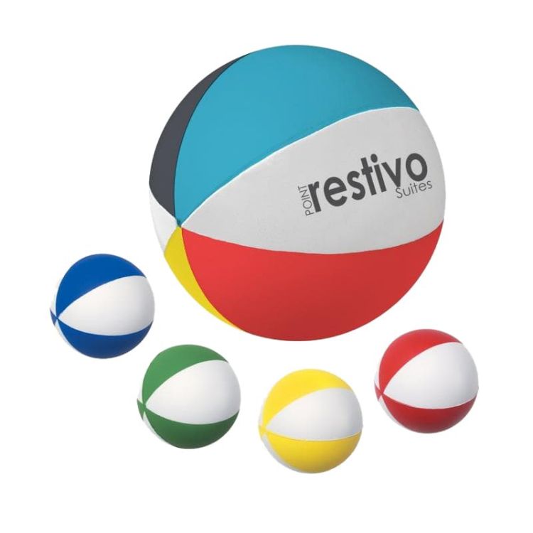 Picture of Colorfull Beach Ball Shape Stress Reliever