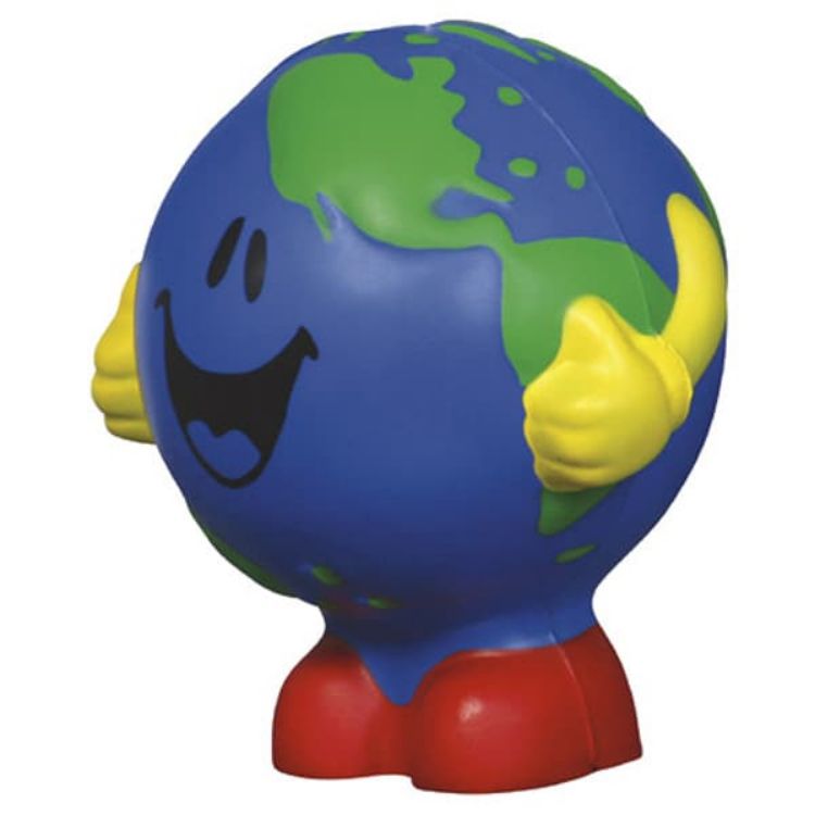 Picture of Cartoon Earth Shape Stress Reliever