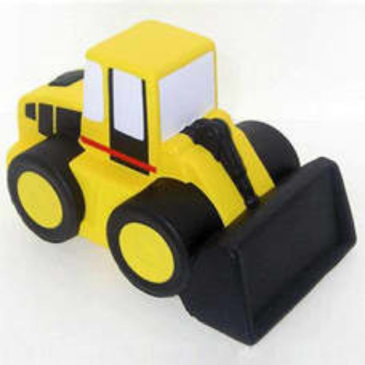Picture of Cartoon Bulldozer Shape Stress Reliever