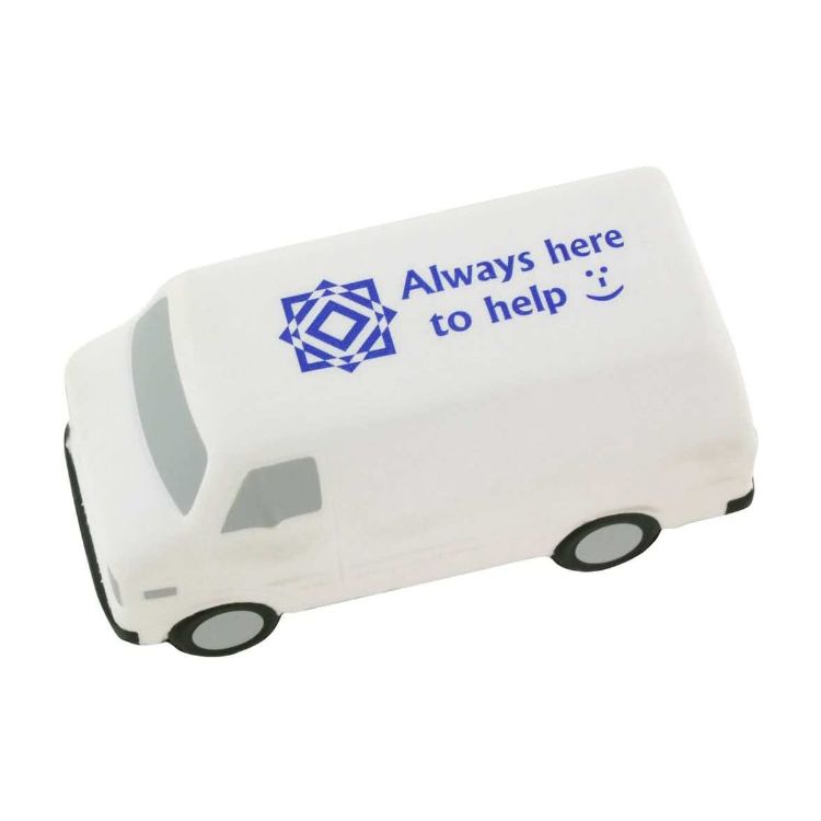 Picture of White Van  Shape Stress Reliever