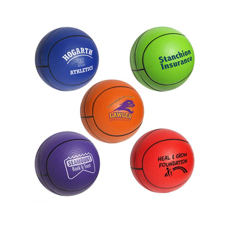 Picture of 100mm Basketball Shape Stress Reliever