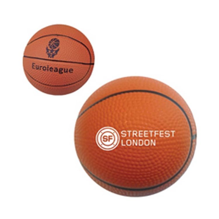 Picture of 100mm Basketball Shape Stress Reliever