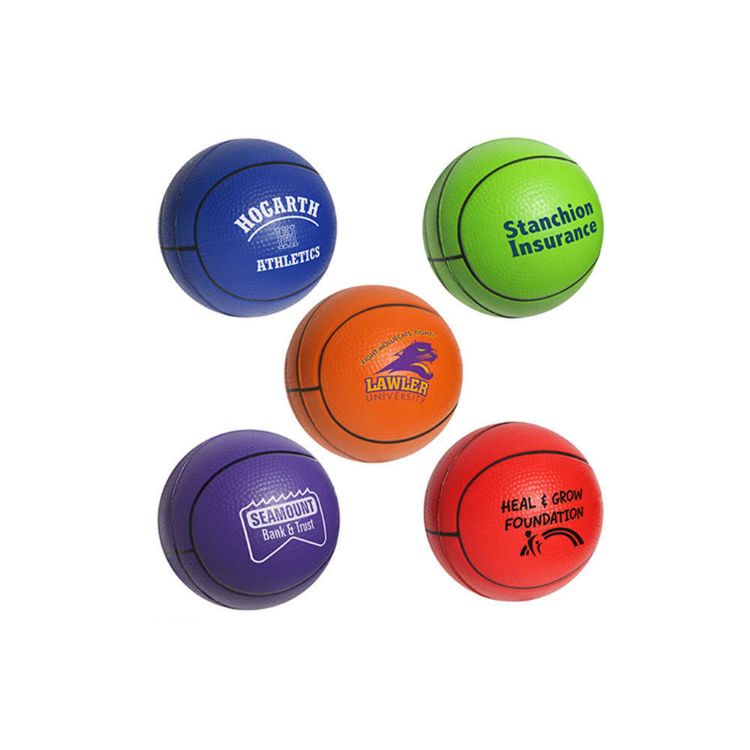 Picture of 63mm Baseketball Shape Stress Reliever