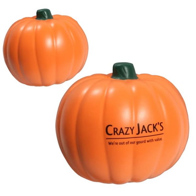 Picture of Pumpkin Shape Stress Reliever
