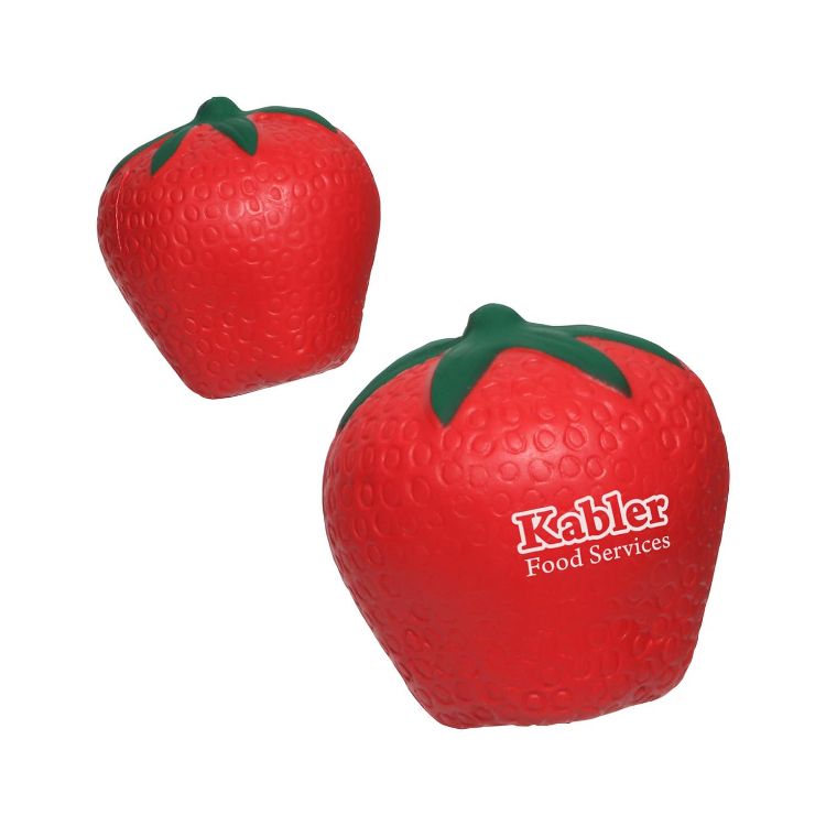 Picture of Strawberry Shape Stress Reliever