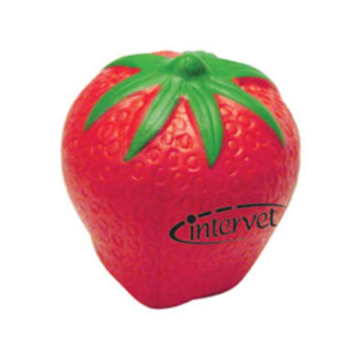 Picture of Strawberry Shape Stress Reliever