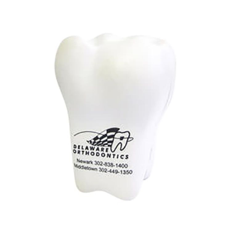 Picture of White Tooth Shape Stress Reliever