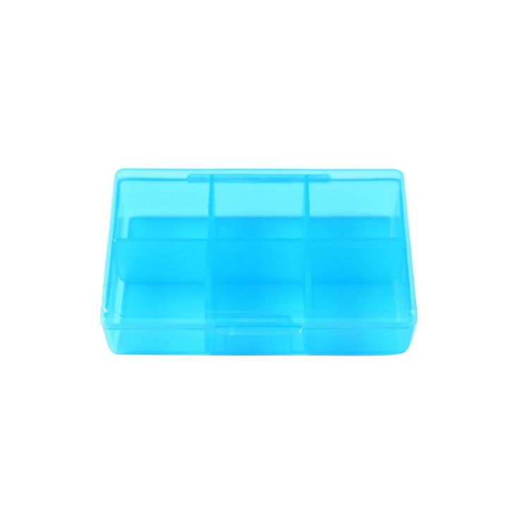 Picture of Square Six Compartment Pill Box