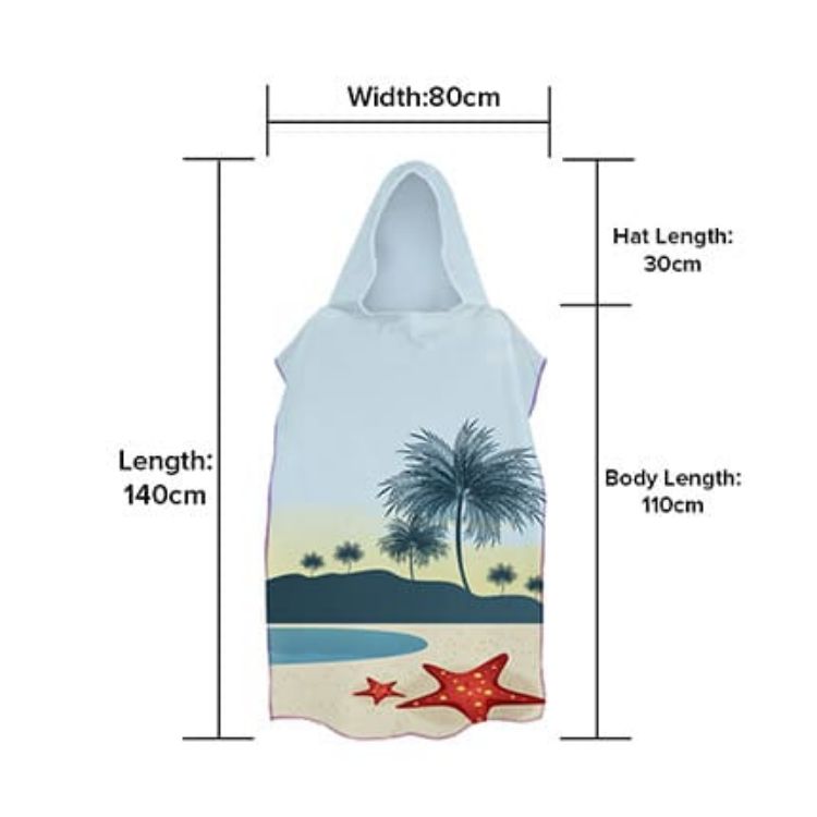 Picture of Sublimation Hooded Towels