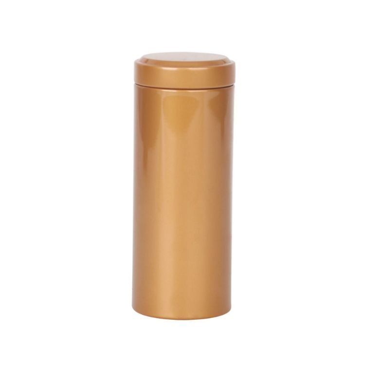 Picture of Large Metal Cylinder Tin Canisters (45 x 114mm)