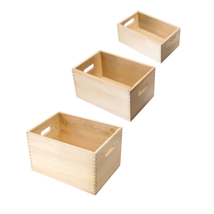 Picture of Wooden Storage Box Set