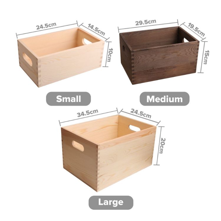 Picture of Wooden Storage Box Set