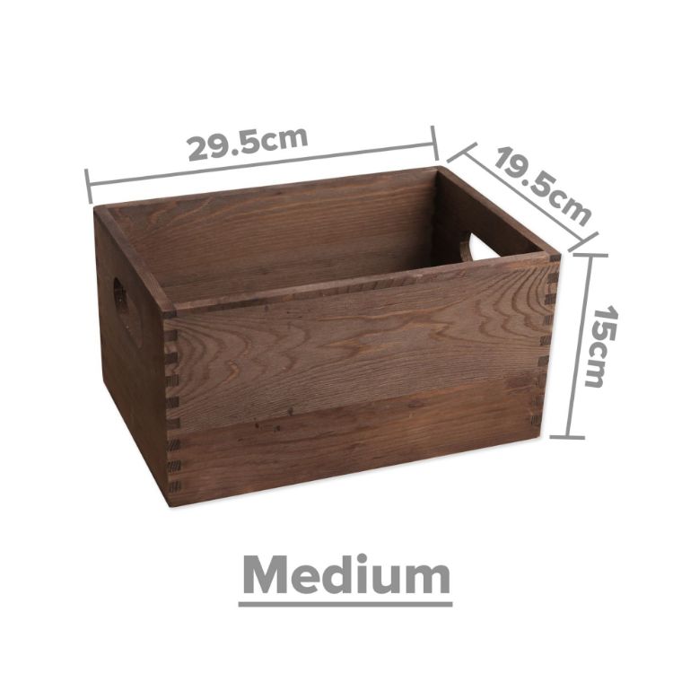 Picture of Medium Wooden Storage Box