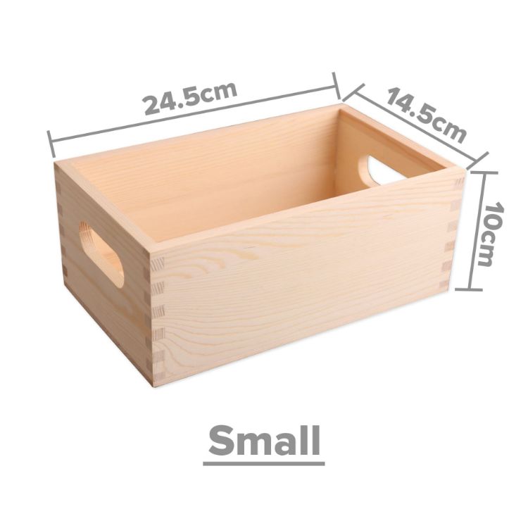 Picture of Small Wooden Storage Box