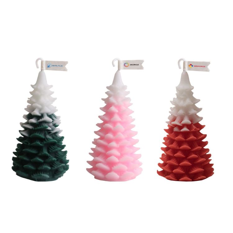 Picture of Cedar Christmas Tree Shape Candles