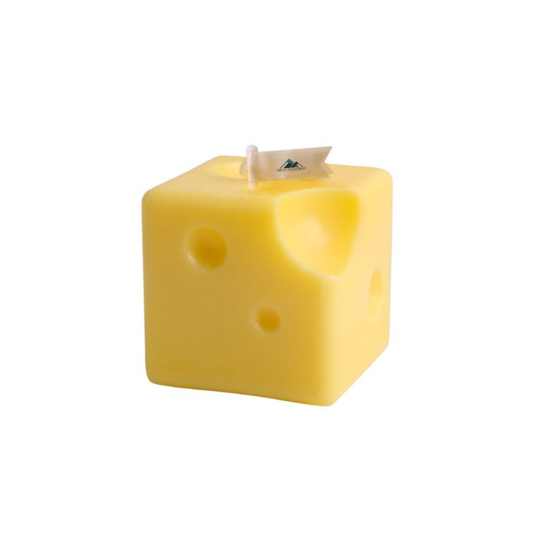 Picture of Square Cheese Shape Candles