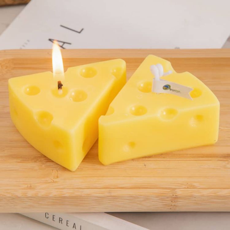 Picture of Triangle Cheese Shape Candles