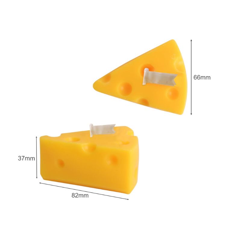 Picture of Triangle Cheese Shape Candles