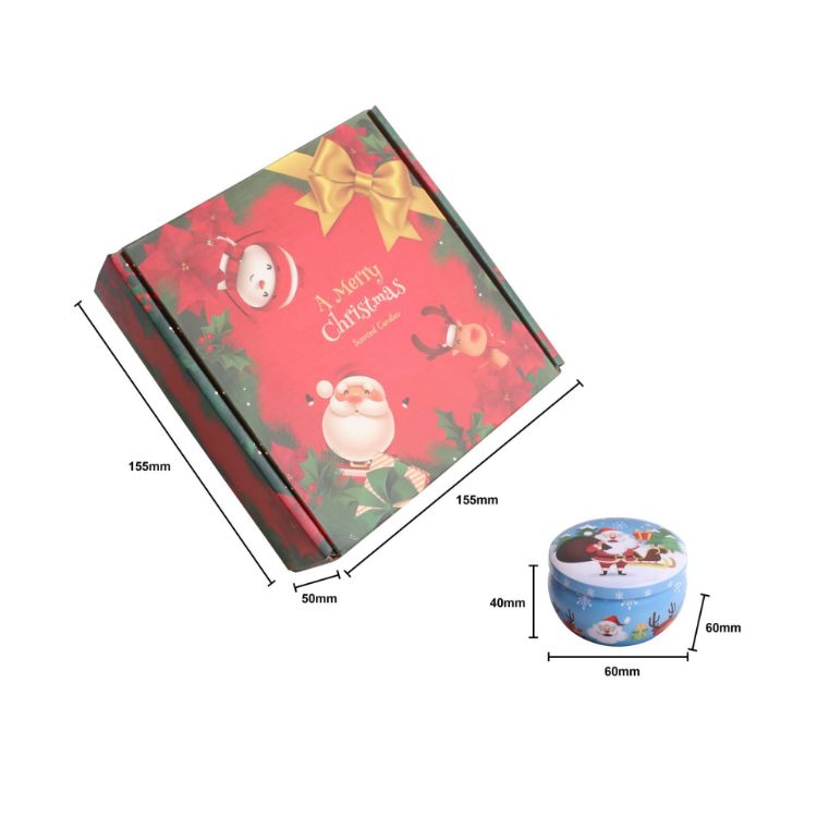 Picture of Tin Candle Set (4pcs)