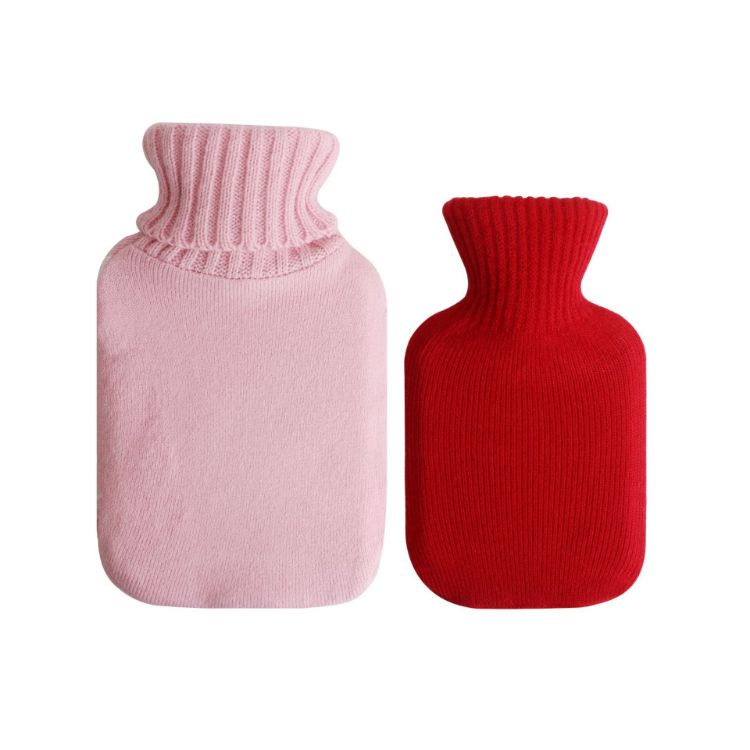 Picture of Hot Water Bottle with Knitted Cover