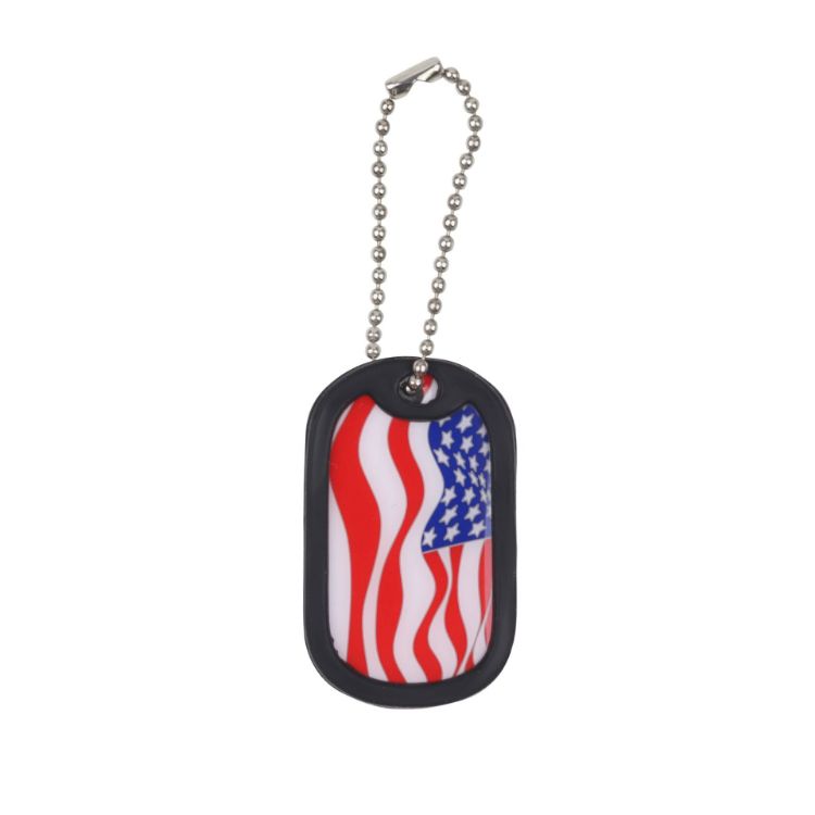 Picture of Dog Tag with Rubber Silencer