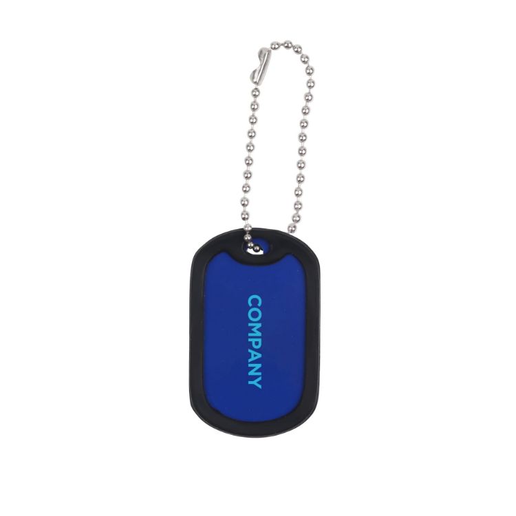 Picture of Dog Tag with Rubber Silencer