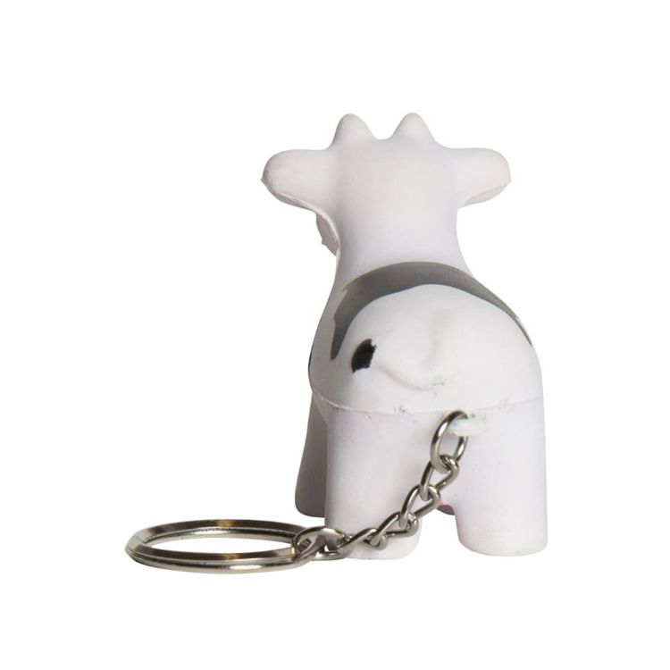 Picture of Keyring with Cow Stress Reliever