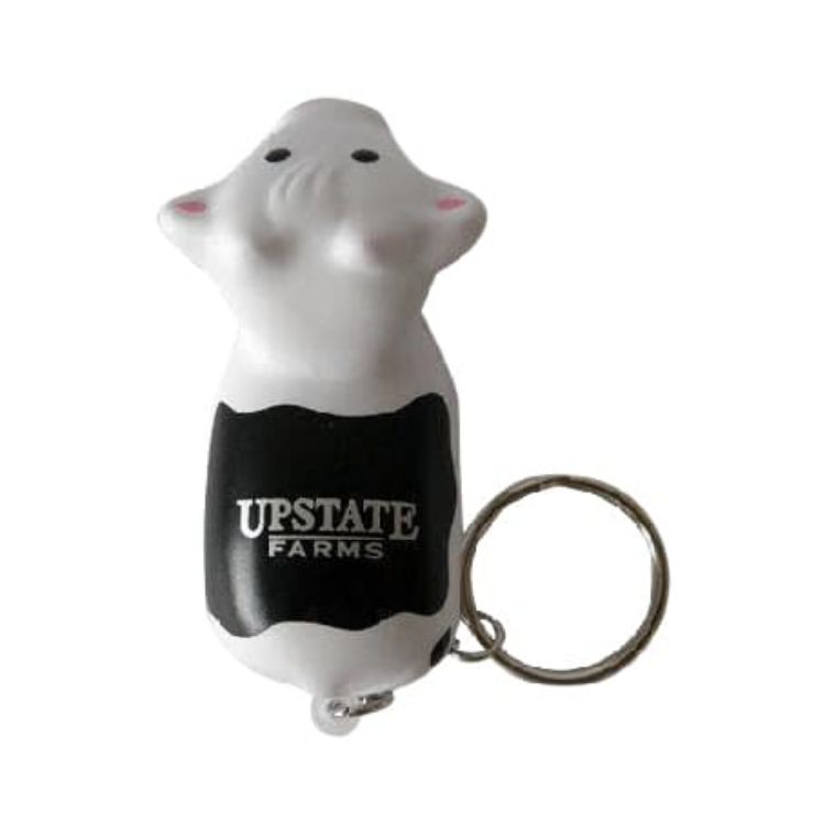 Picture of Keyring with Cow Stress Reliever
