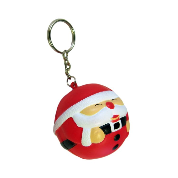 Picture of Keyring with Santa Stress Reliever