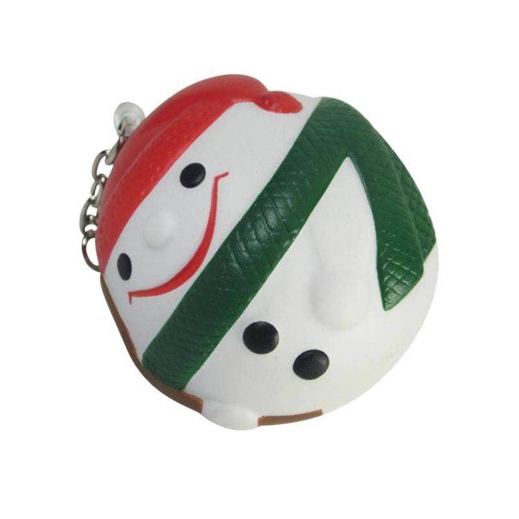 Picture of Keyring with Snowman Stress Item