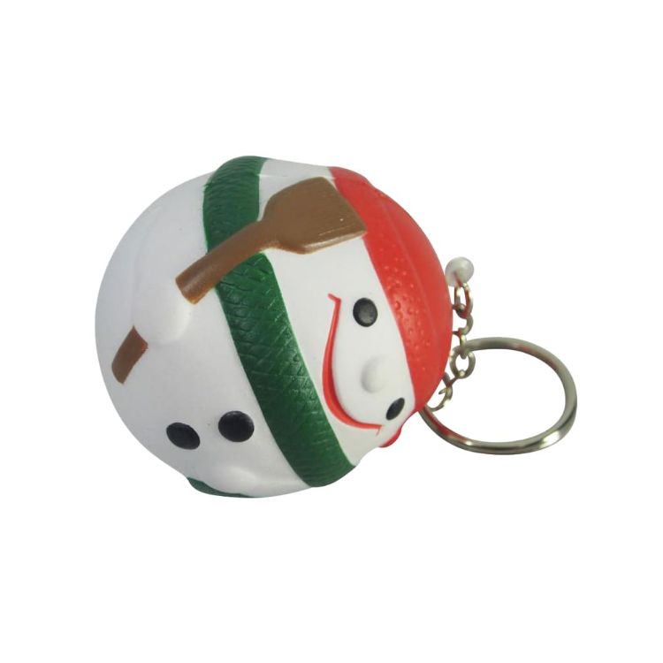 Picture of Keyring with Snowman Stress Item