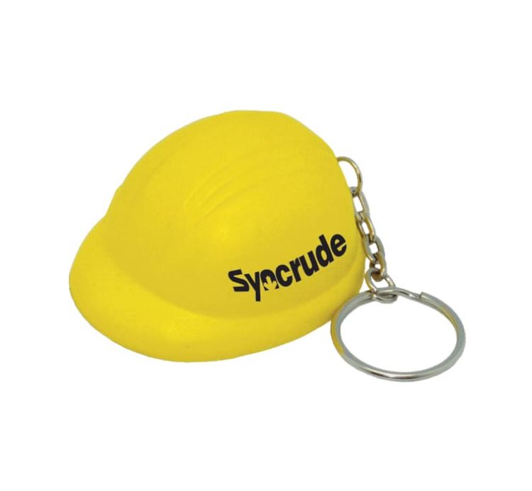 Picture of Keyring with Helmet Stress Reliever