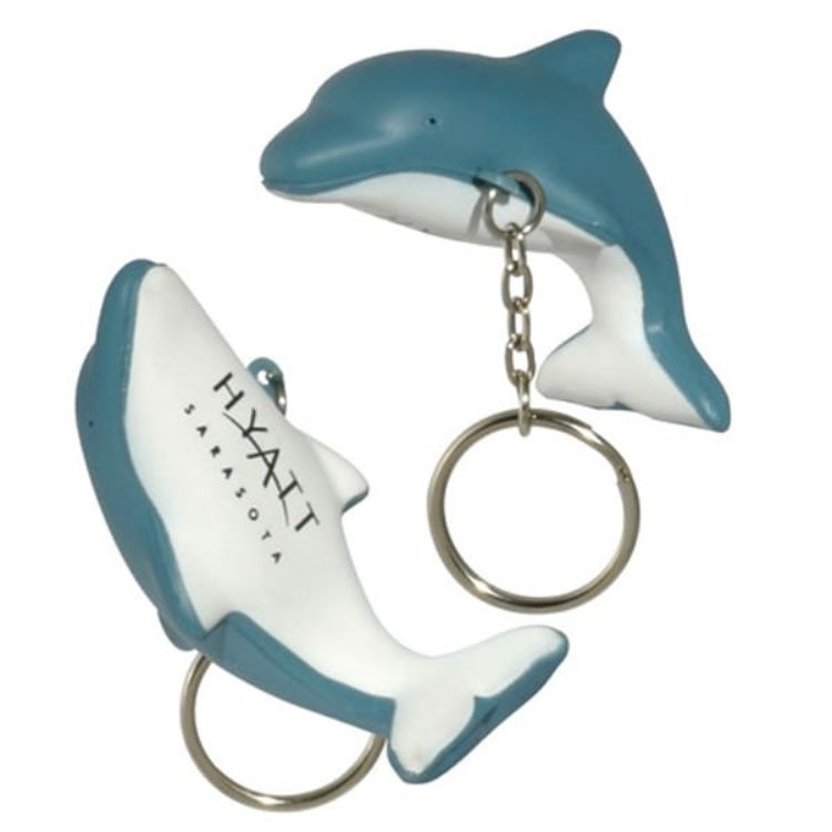 Picture of Keyring Dolphin Stress Reliever