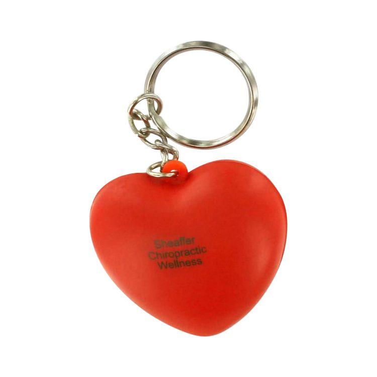 Picture of Keyring with Heart Stress Reliever