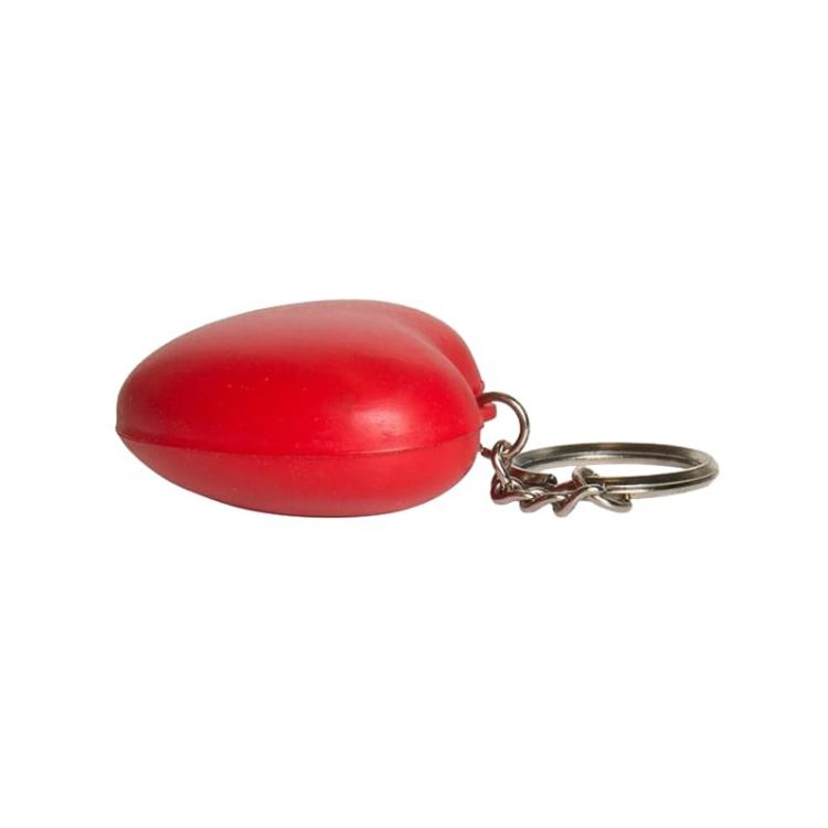 Picture of Keyring with Heart Stress Reliever