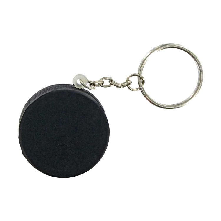 Picture of Keyring with Hockey Puck Stress Reliever