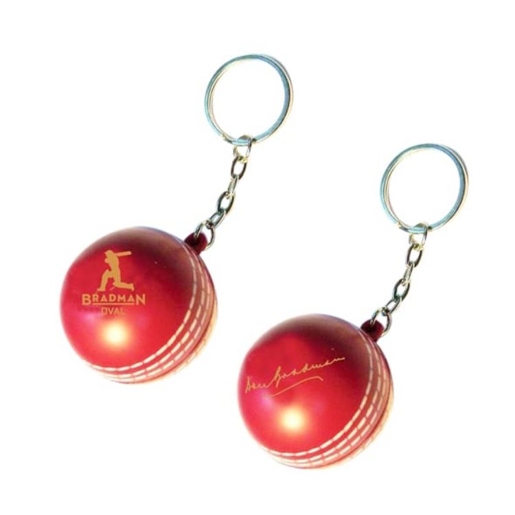 Picture of Keyring with Cricket Ball Stress Reliever