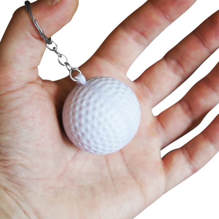 Picture of Keyring with Golf Ball Stress Reliever